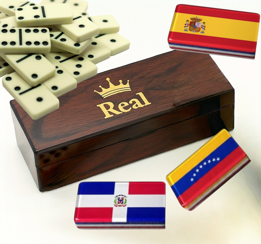 Juego de Dominó Personalizado – Set de 28 Piezas Double Six