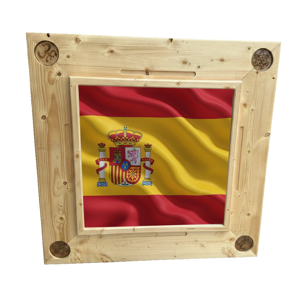 Mesa Dominó Plegable Personalizada de Pino