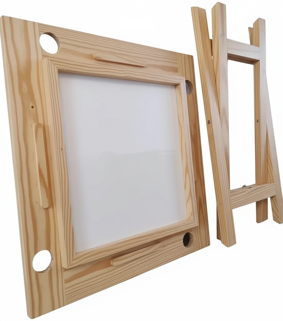 Mesa Dominó Plegable Personalizada de Pino