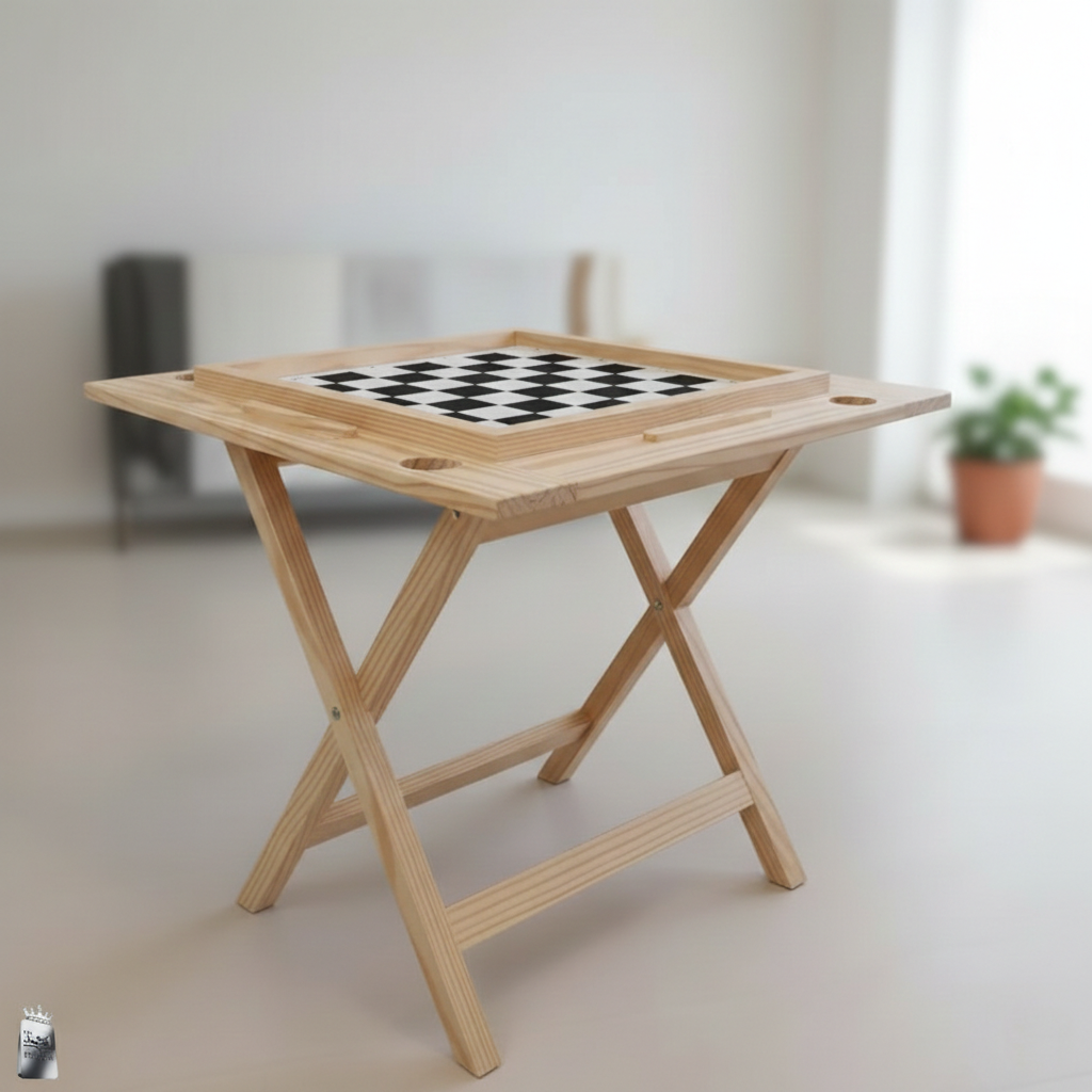 Mesa Plegable de Dominó y Juegos de Mesa