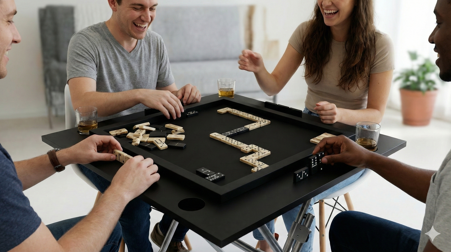 Mesa Dominó Plegable Liviana