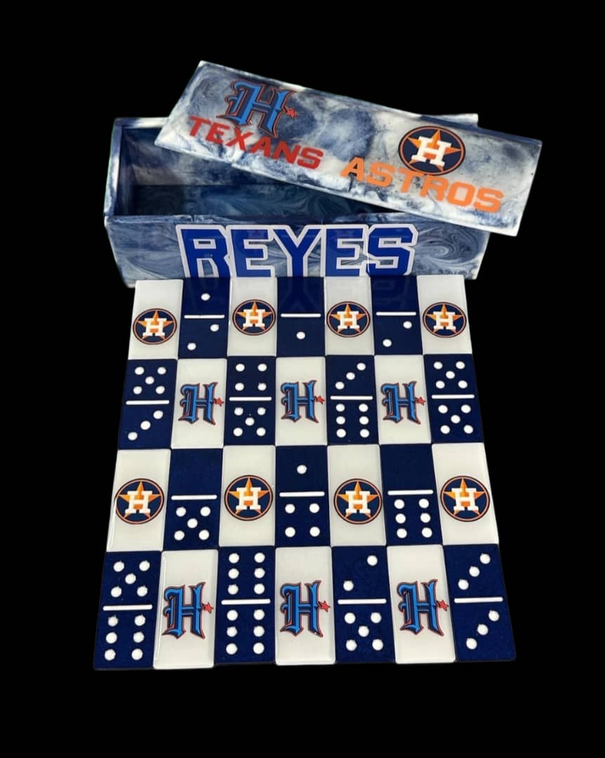 Juego de Dominó Personalizado – Resina